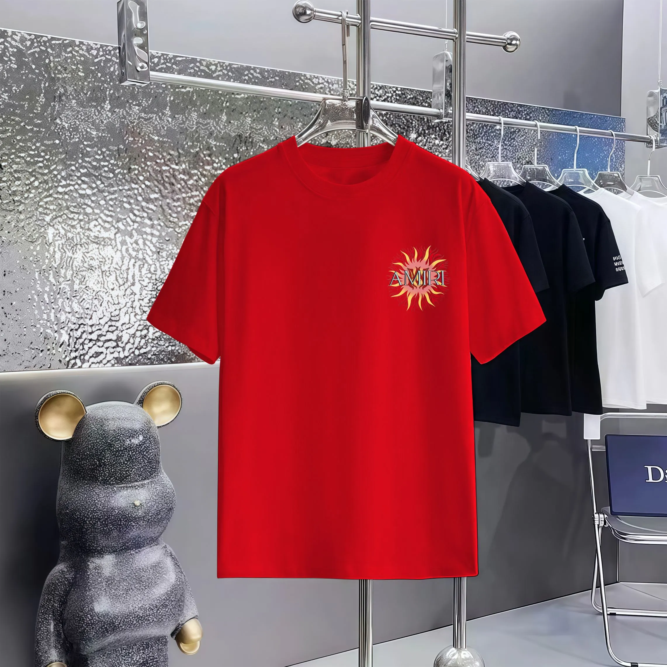80 Giorgio Armani T 1:1 1×1 Same Style logo OXS ：Black，White， ，Red， Gray Size：XS-L